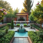 خدمات طراحی و احداث باغچه سنتی در تهران